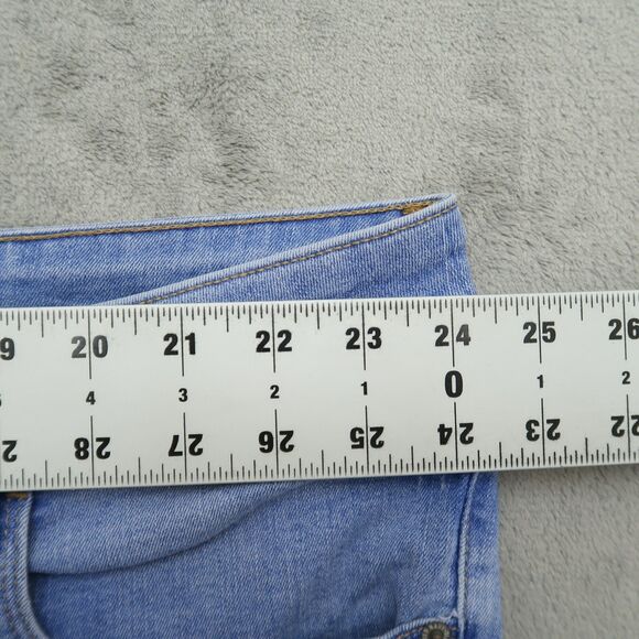 Old Navy Jeans Women's 28 Plus Blue High-Rise Rockstar Super Skinny 29" Inseam - Picture 2 of 15